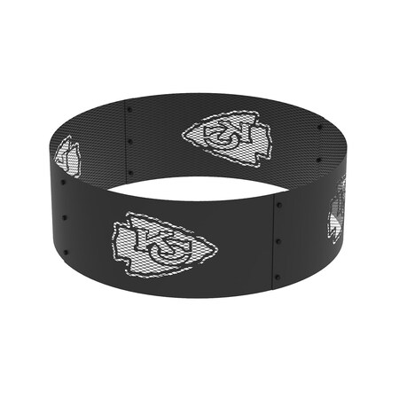 Blue Sky Outdoor Living 36'' Round Fire Ring- Kansas City Chiefs FR361208-CHIEFS